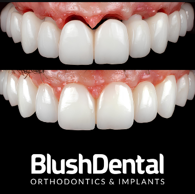 Porcelain Implant Bridge